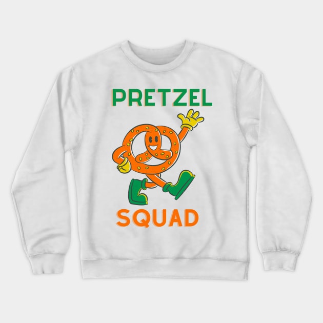 Pretzel Squad Crewneck Sweatshirt by Syntax Wear